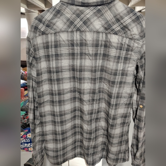 Stoic flannel button down shirt - Picture 2 of 3